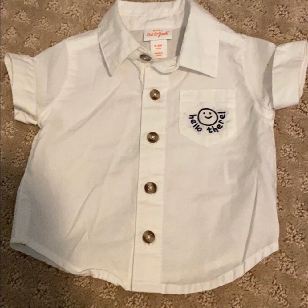 Baby boy button up shirt